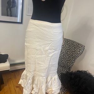 NWT: linen mermaid skirt